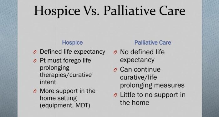 Palliative Care vs Hospice Care - Which is Right for You?